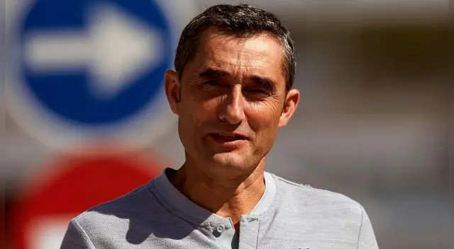 Ernesto Valverde: "Me siento respaldado en Barcelona. Estoy bien" 