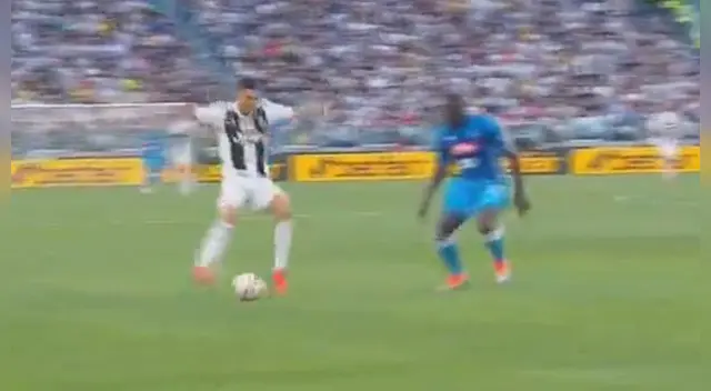 Youtube: Cristiano Ronaldo y la sensacional huacha que le hizo a un rival con el taco en Juventus vs Napoli Youtube: Cristiano Ronaldo y la sensacional huacha que le hizo a un rival con el taco en Juventus vs Napoli