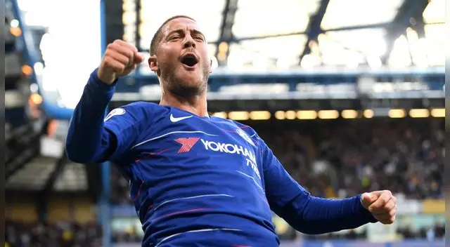 Así fue la gran definición de Eden Hazard para marcar el primero del Chelsea ante el Liverpool [VIDEO]