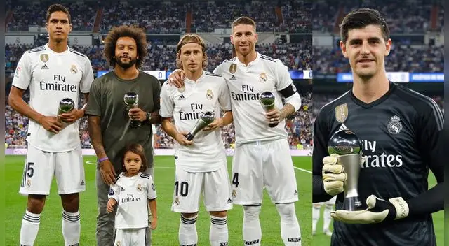 Ver Real Madrid vs. Atlético Madrid EN VIVO Luka Modrić y Thibaut Courtois presentaron sus premios The Best al público de Santiago Bernabéu | ESPN 2 | FOTOS Ver Real Madrid vs. Atlético Madrid EN VIVO Luka Modrić y Thibaut Courtois presentaron sus premios The Best al público de Santiago Bernabéu | ESPN 2 | FOTOS