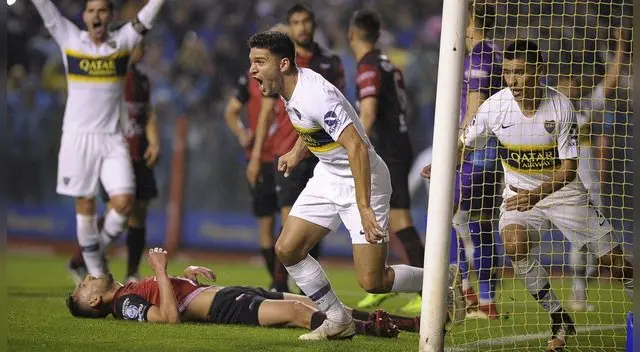 Lisandro Magallán metió el 1-0 en el Boca Juniors vs Colon por la Superliga Argentina. Lisandro Magallán metió el 1-0 en el Boca Juniors vs Colon por la Superliga Argentina.