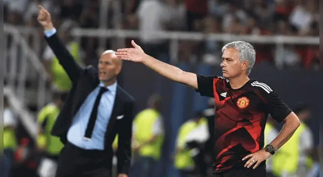 José Mourinho habló sobre Zinedine Zidane como 'su posible reemplazante' en Manchester United