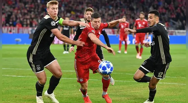 Ver EN VIVO Bayern Munich vs Ajax ONLINE EN DIRECTO por FOX Sports: cómo Y dónde ver el partido de la Champions League por el Grupo E