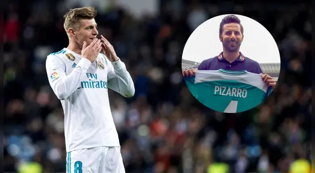 Claudio Pizarro recibió saludo de cumpleaños de Toni Kroos | Werder Bremen | Bundesliga