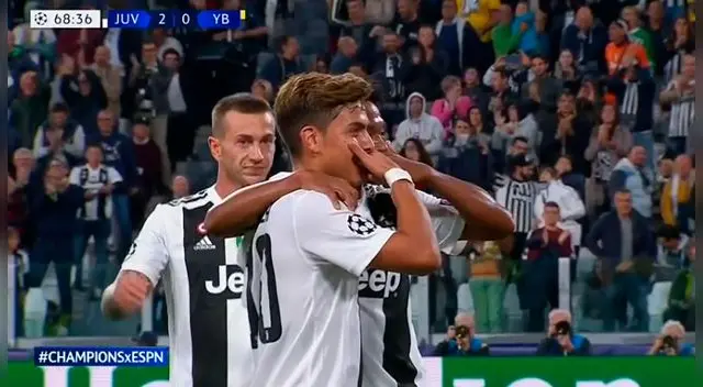 Juventus vs Young Boys EN VIVO ONLINE por ESPN, DirecTV Sports por la Champions League: Paulo Dybala pone el 3-0 para la Juventus [VIDEO]