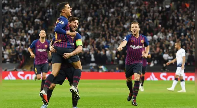 Barcelona vs Tottenham: Blaugranas ganaron 4-2 a los Spurs con doblete de Messi por la fase de grupos de la Champions League [RESUMEN Y GOLES]