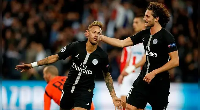PSG vs Estrella Roja: Neymar, inició y terminó la goleada de los franceses.
