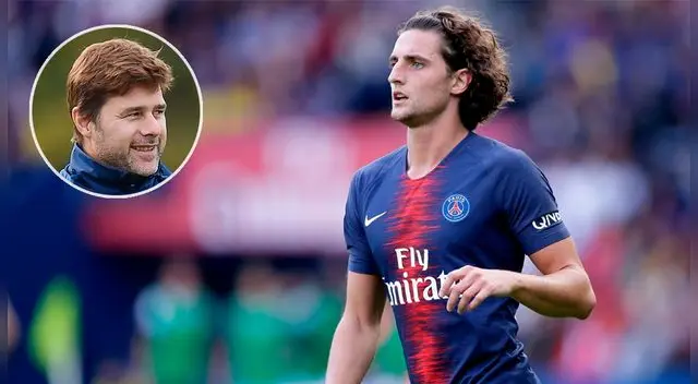 PSG: Adrien Rabiot figura en la órbita del Tottenham de Mauricio Pochettino PSG: Adrien Rabiot figura en la órbita del Tottenham de Mauricio Pochettino