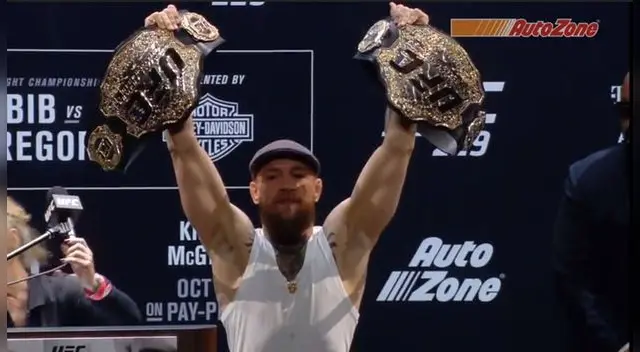 McGregor vs Khabib EN VIVO: conferencia accidentada previo a la pelea estelar del UFC 229 McGregor vs Khabib EN VIVO: conferencia accidentada previo a la pelea estelar del UFC 229