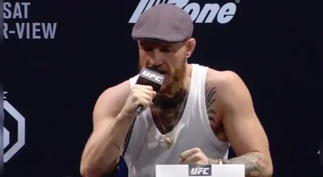 McGregor a Khabib: “Le voy a reventar la nariz” McGregor a Khabib: “Le voy a reventar la nariz”