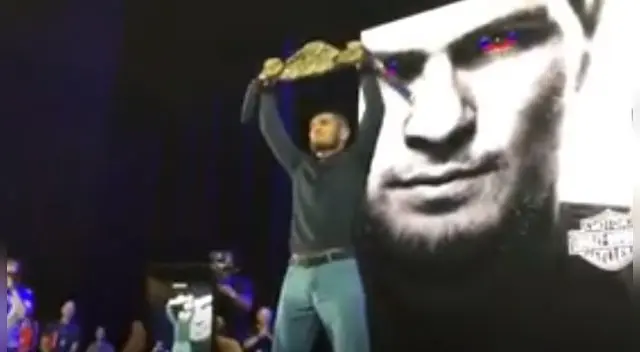 McGregor vs. Khabib EN VIVO ONLINE: Nurmagomedov abandonó conferencia de prensa previo UFC 229 McGregor vs. Khabib EN VIVO ONLINE: Nurmagomedov abandonó conferencia de prensa previo UFC 229