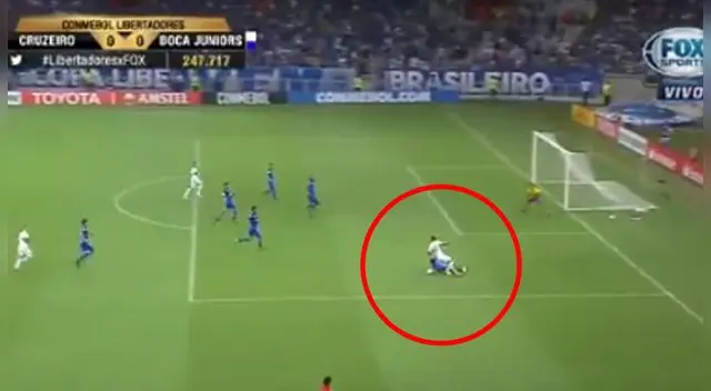 Youtube: Boca Juniors vs Cruzeiro EN VIVO: Video del penal que Villa intentó inventar en la Copa Libertadores 2018