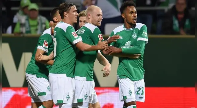 Werder Bremen venció 2-0 al Wolfsburgo con asistencia de Claudio Pizarro por Bundesliga