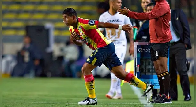 Edison Flores llegó esta temporada al Morelia. 