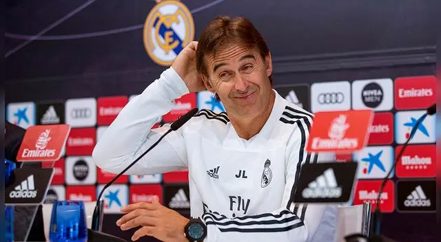 Lopetegui llegó al Real Madrid por Zinedine Zidane. 