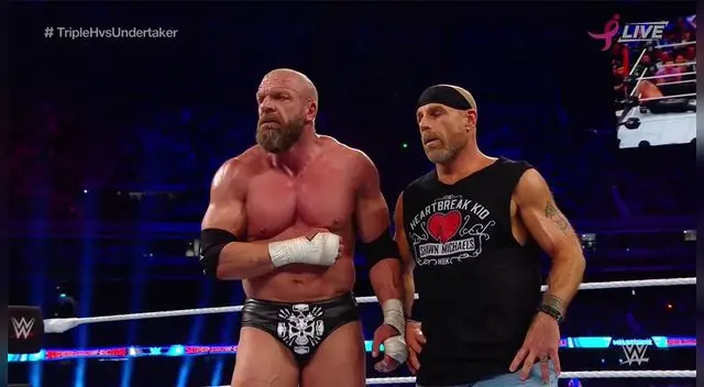 Triple H derrotó a The Undertaker en la última pelea de estas leyendas en WWE Super Show-Down 2018 Triple H derrotó a The Undertaker en la última pelea de estas leyendas en WWE Super Show-Down 2018