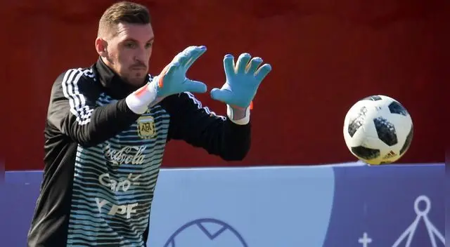Franco Armani jugó 2 partidos con Argentina en el Mundial Rusia 2018: ante Nigeria y Francia. | Foto: Getty Images Franco Armani jugó 2 partidos con Argentina en el Mundial Rusia 2018: ante Nigeria y Francia. | Foto: Getty Images