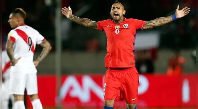 Arturo Vidal aseguró que Perú está creciendo y que no hay rivalidad con Chile Arturo Vidal aseguró que Perú está creciendo y que no hay rivalidad con Chile