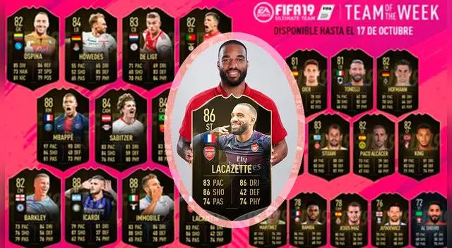 FIFA 19: Con Kylian Mbappé, Alexandre Lacazette y David Ospina, el Equipo de la Semana 4 [FOTO]