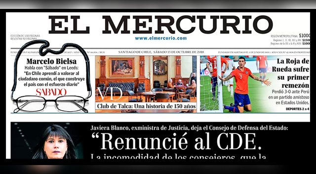 Selección Peruana: Prensa extranjera informó sobre la victoria de Perú ante Chile | Galeria