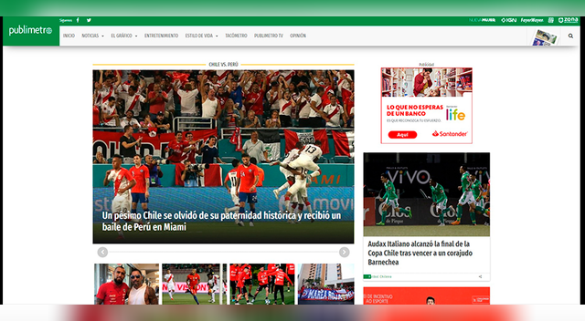 Selección Peruana: Prensa extranjera informó sobre la victoria de Perú ante Chile | Galeria