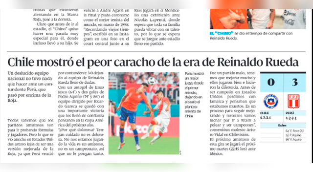 Selección Peruana: Prensa extranjera informó sobre la victoria de Perú ante Chile | Galeria