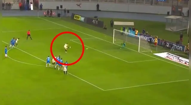 Universitario vs. Unión Comercio EN VIVO: ver gol Germán Denis anota el 2-1 para los cremas | VIDEO