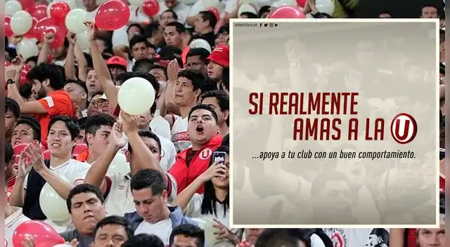 Universitario vs Unión Comercio: Universitario piden buen comportamiento a hinchas cremas │ FOTOS │ VIDEO