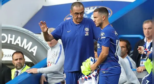 Maurizio Sarri cumple su primera temporada al frente del Chelsea. Maurizio Sarri cumple su primera temporada al frente del Chelsea.