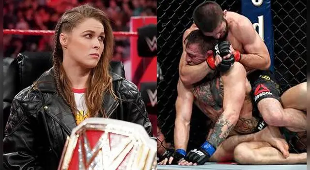 UFC: Ronda Rousey le da la espalda a Conor McGregor y se solidariza con Khabib Nurmagomedov