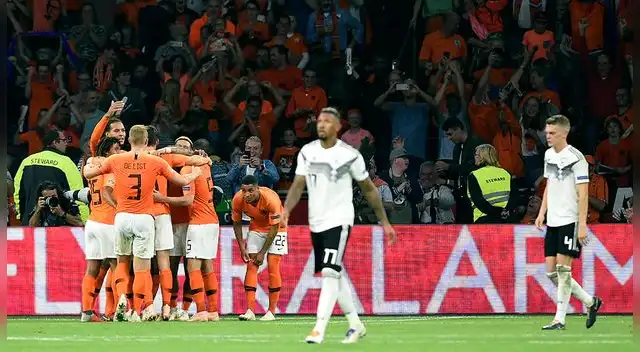 Alemanes fueron doblegados por Holanda. Alemanes fueron doblegados por Holanda.
