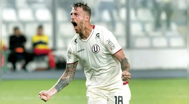 'Tanque' de primera: Germán Denis volvió a anotar con Universitario