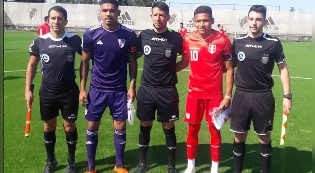 Selección Peruana sub-20 igualó 1-1 ante la reserva de River Plate con golazo de Olivares | FOTOS
