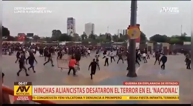 Alianza Lima vs Sport Boys: Pelea entre hinchas blanquiazules al final del partido en el Estadio Nacional │ VIDEO