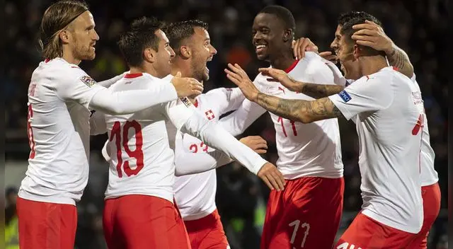 Suiza venció por 2-1 a Islandia y le dejó descendida a la Liga B de la UEFA Nations League. | Foto: ESPN Suiza venció por 2-1 a Islandia y le dejó descendida a la Liga B de la UEFA Nations League. | Foto: ESPN