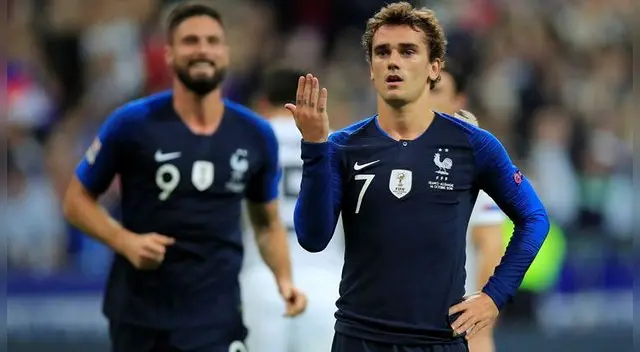 Francia se molestó y volteó el partido ante Alemania por la UEFA Nations League. | Foto: Difusión Francia se molestó y volteó el partido ante Alemania por la UEFA Nations League. | Foto: Difusión