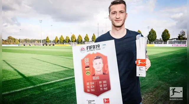 FIFA 19: Marco Reus fue elegido el Jugador del mes de septiembre de la Bundesliga [FOTO]