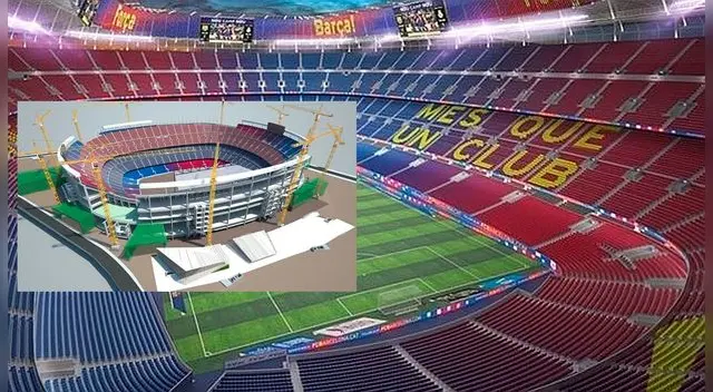 Barcelona: Camp Nou remodelado es presentado por el cuadro culé con increíbles imágenes │ VIDEO Barcelona: Camp Nou remodelado es presentado por el cuadro culé con increíbles imágenes │ VIDEO