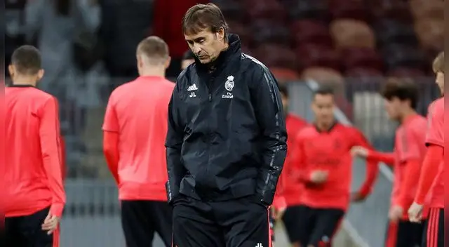 Julen Lopetegui sería cesado tras caída del Real Madrid ante el Levante. 