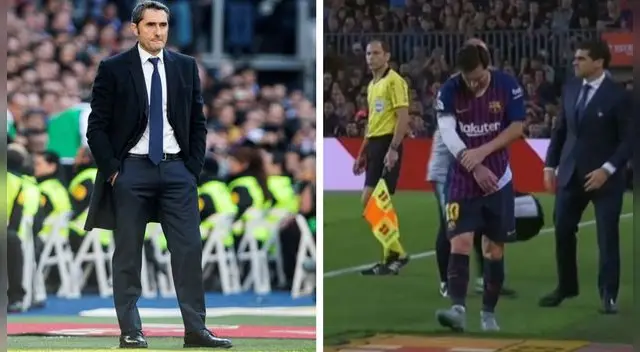 Lionel Messi | Ernesto Valverde sobre la lesión del argentino: “Vamos a notar su ausencia” Lionel Messi | Ernesto Valverde sobre la lesión del argentino: “Vamos a notar su ausencia”