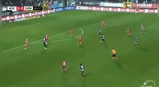 Cristian Benavente y el golazo para el 1-0 del Sporting Charleroi sobre Zulte Waregem | Video | Selección Peruana.