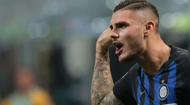 Inter vs Milán: Mauro Icardi anotó gol pero fue anulado por posición adelantada.