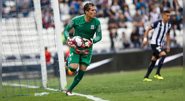 Leao Butrón renovó una temporada más con Alianza Lima. 