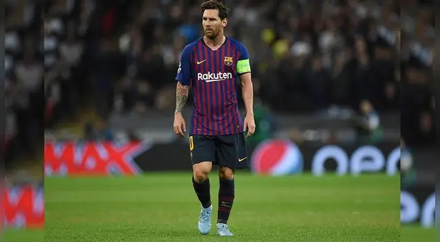 Lionel Messi será baja en Barcelona por tres semanas. 