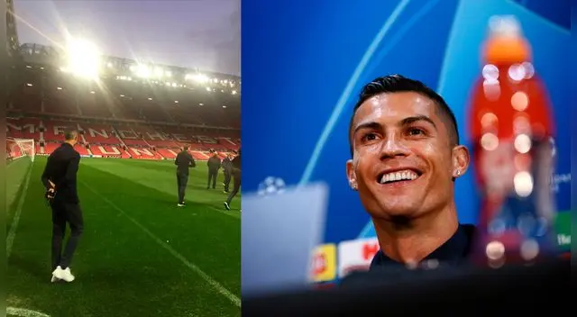 Cristiano Ronaldo pisa nuevamente en 'Old Trafford' para el partido Juventus vs Manchester United │ VIDEO Cristiano Ronaldo pisa nuevamente en 'Old Trafford' para el partido Juventus vs Manchester United │ VIDEO