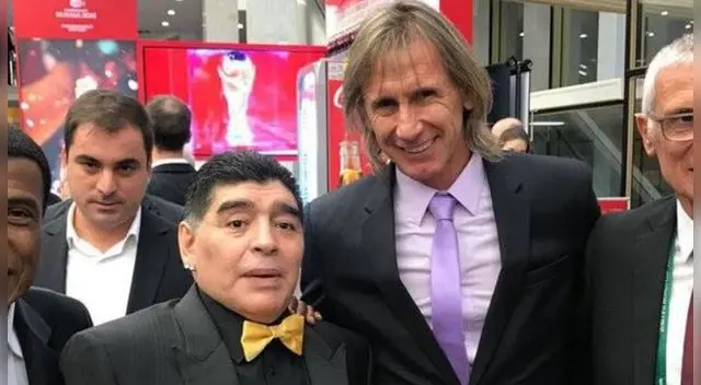 Ricardo Gareca y su inédita foto con Maradona en Boca Juniors. Ricardo Gareca y su inédita foto con Maradona en Boca Juniors.