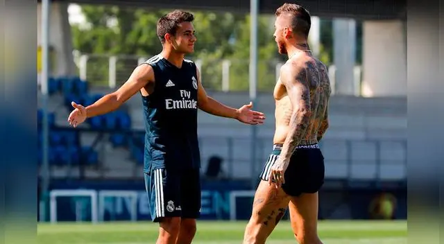 Real Madrid: Sergio Ramos golpea a Reguilón con un balón después de tenso choque │ VIDEO Real Madrid: Sergio Ramos golpea a Reguilón con un balón después de tenso choque │ VIDEO