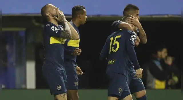 Boca Juniors venció a Palmeiras en la primera semifinal de la Copa Libertadores.