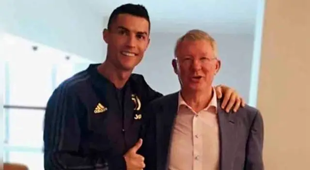 Cristiano Ronaldo │ Instagram: Sir Alex Ferguson fue visitado por el crack portugués │ FOTOS