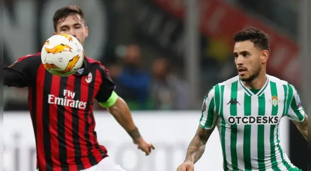AC Milan vs Betis EN VIVO por la Europa League.